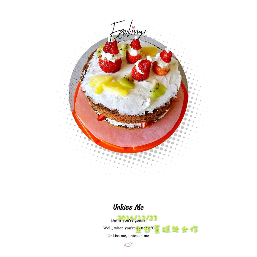 圣诞呆萌裸蛋糕