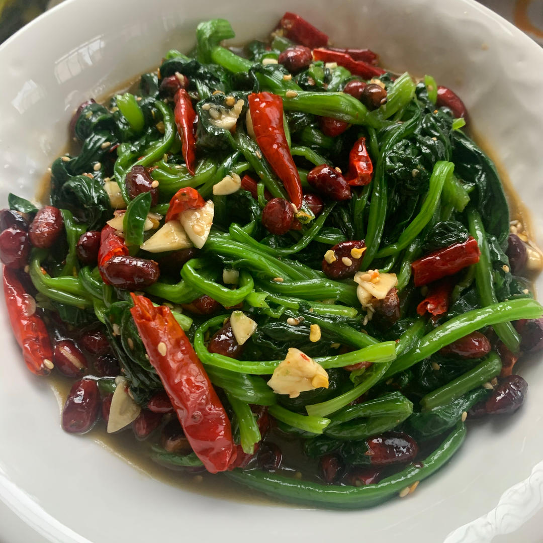 比店里都好吃的快手菜老醋菠菜