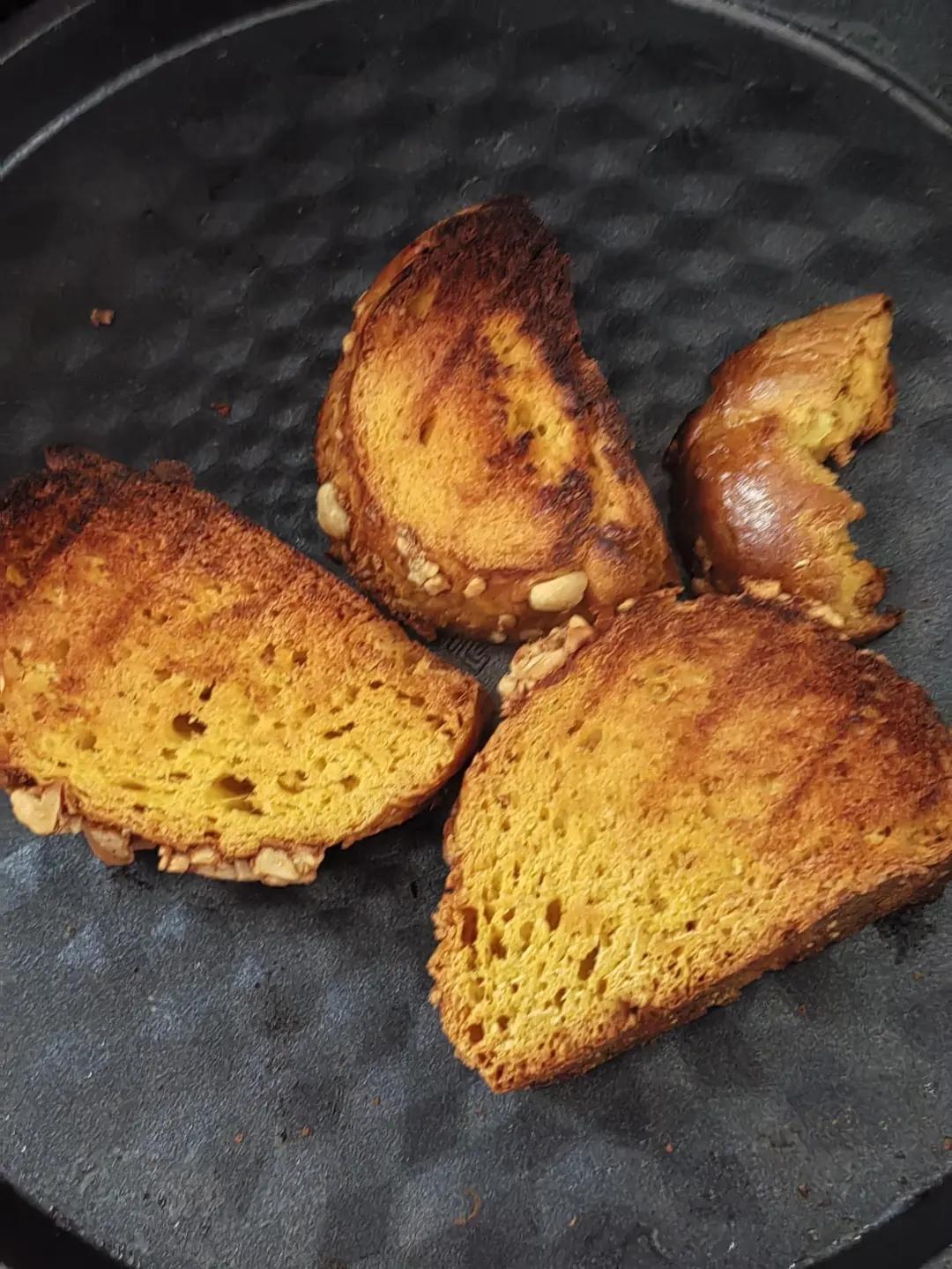 香酥烤馒头片(0难度)