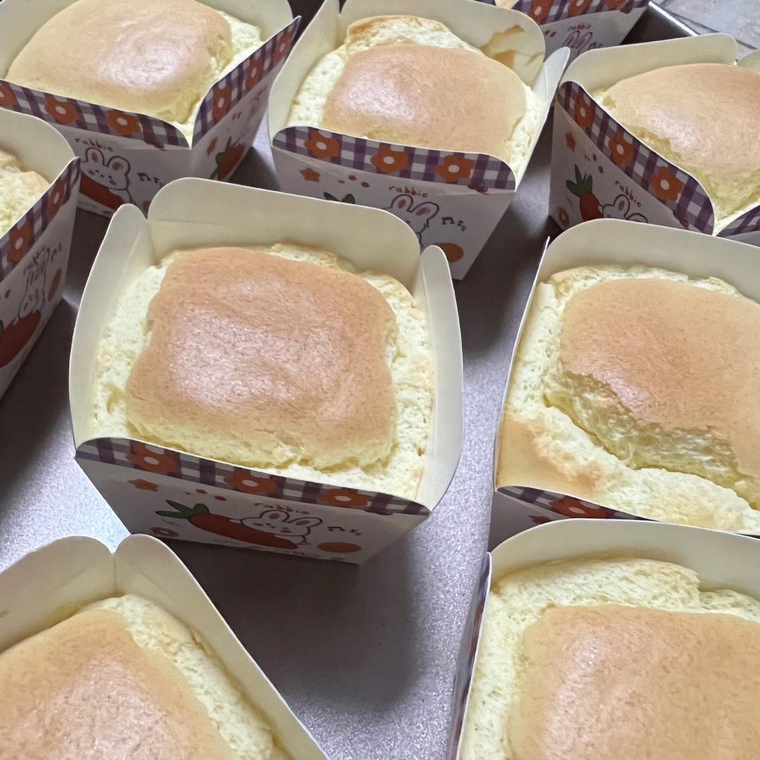 （低糖）嫩滑软糯的糯米蛋糕
