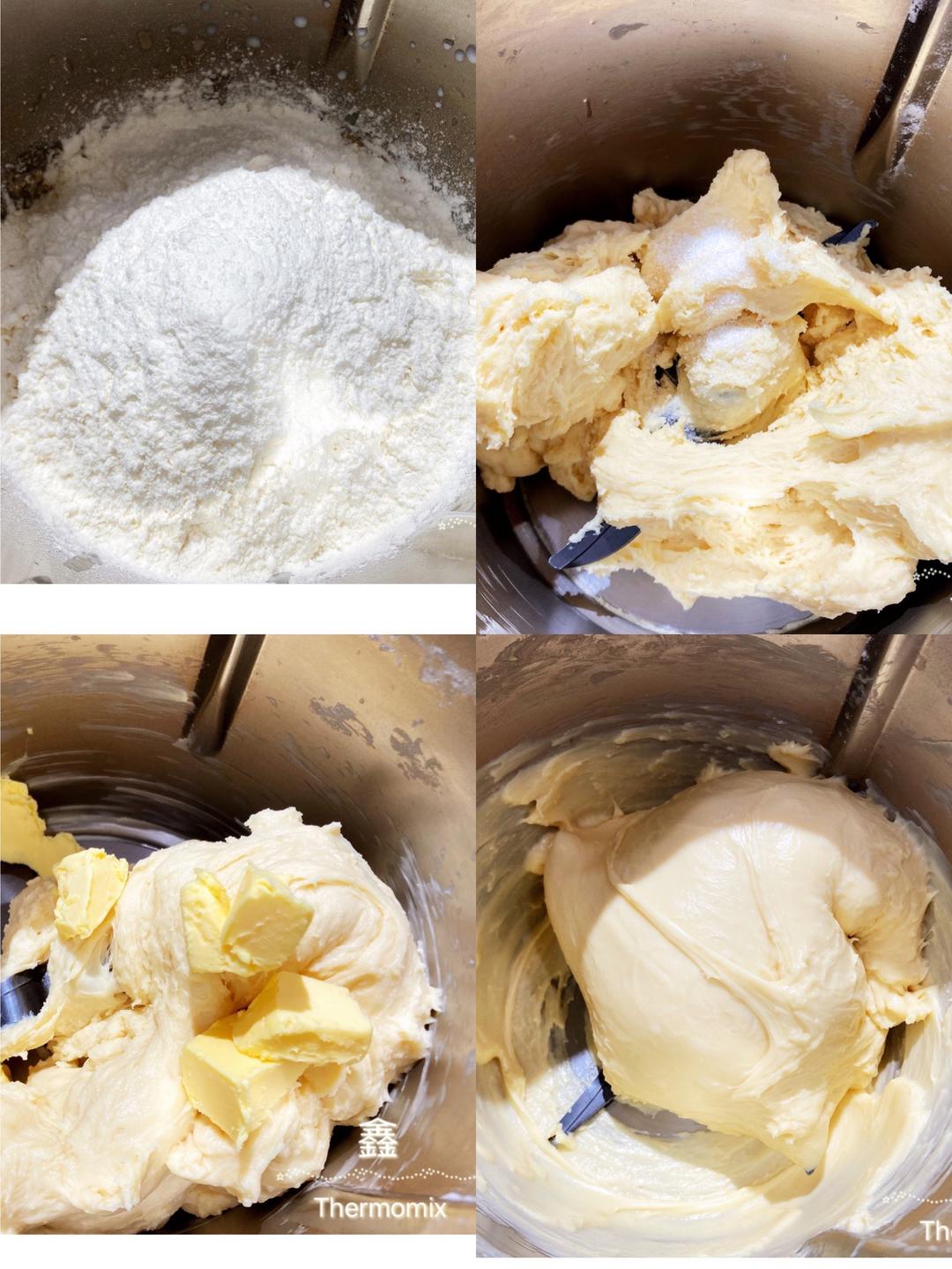 纯奶手撕吐司的做法 步骤1