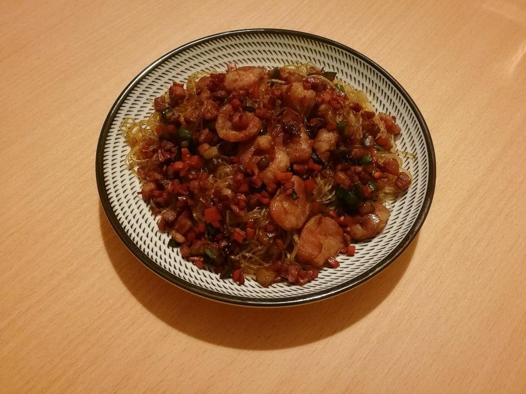 肉末炒粉丝