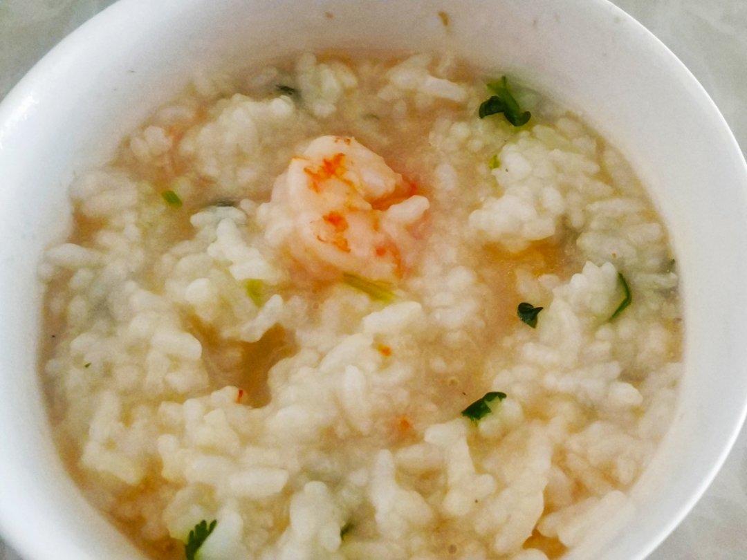 鲜虾砂锅粥