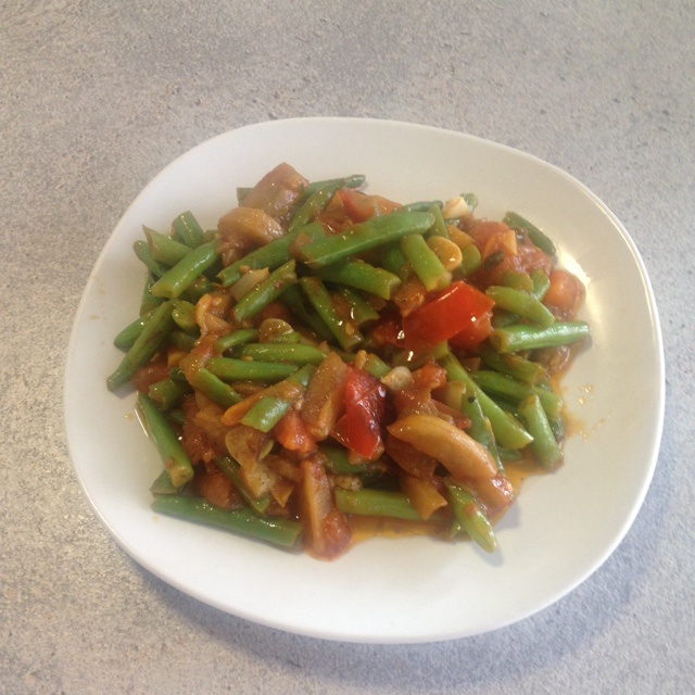 酱烧豆角茄子