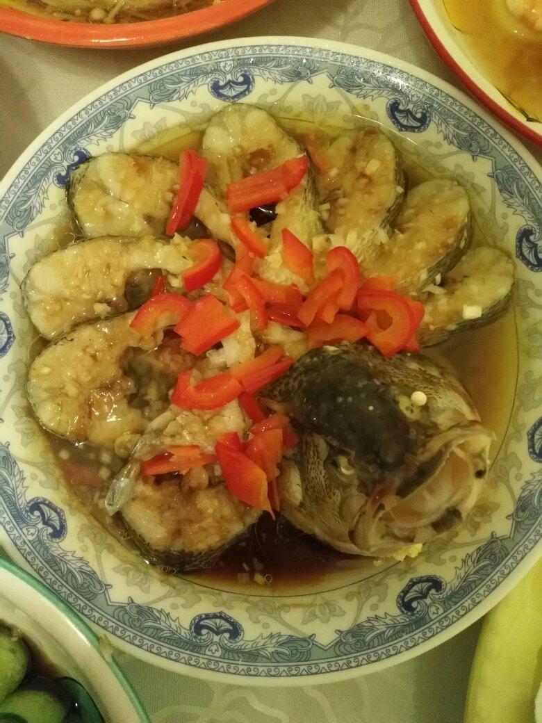 孔雀开屏清蒸鱼