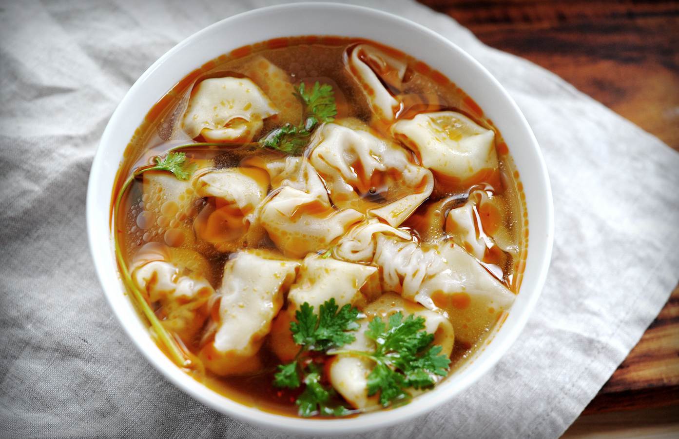 红汤辣油馄饨的全部作品