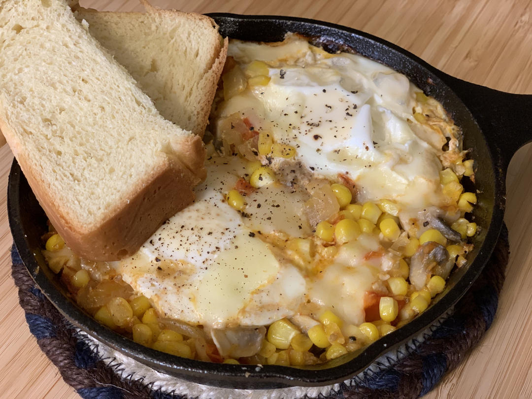 低卡饱腹高颜值的网红brunch北非蛋