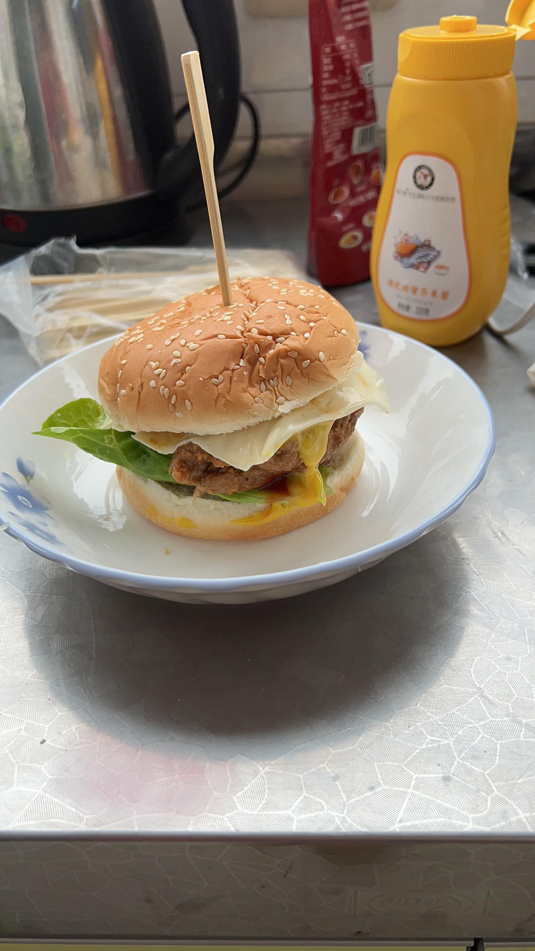 小孩子最爱的汉堡牛肉饼