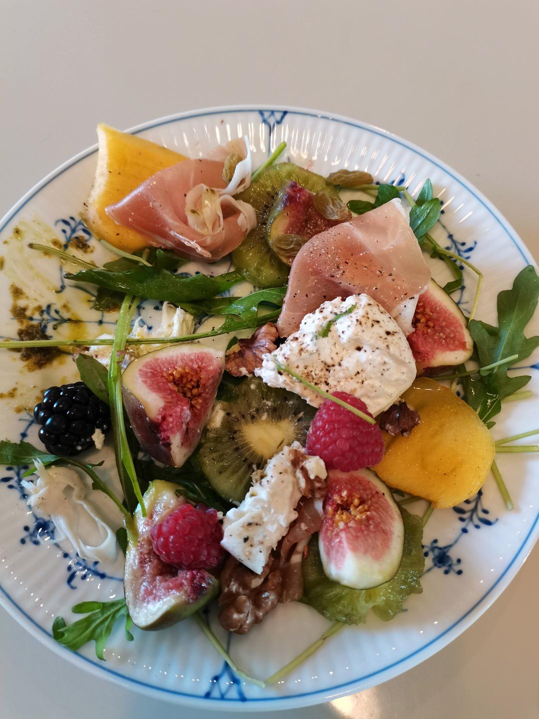 无花果布拉塔fig burrata