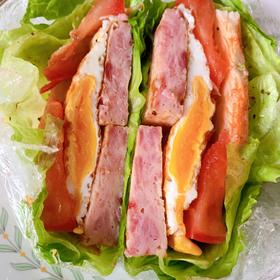 关晓彤版抖音同款蔬菜三明治低脂减肥健身瘦身餐早餐午餐晚餐（搬运）