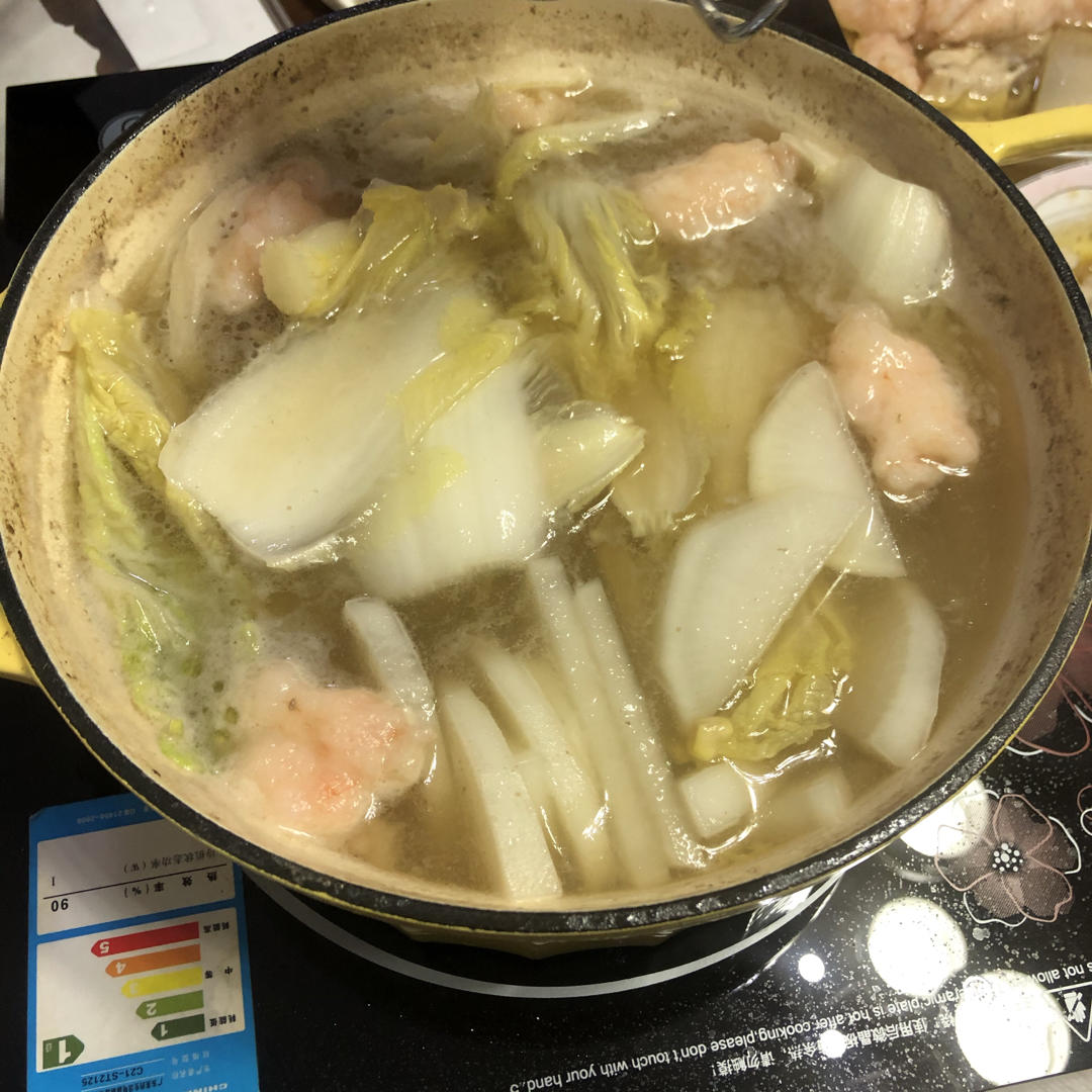 栗子腊排骨焖饭【1月北鼎珐琅锅食谱】