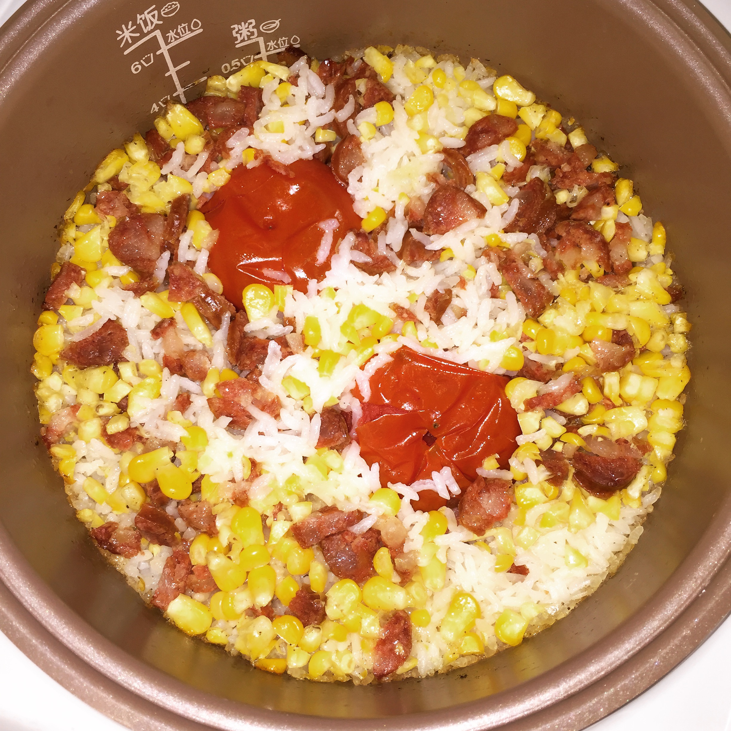 就是任性整个番茄饭豪华版