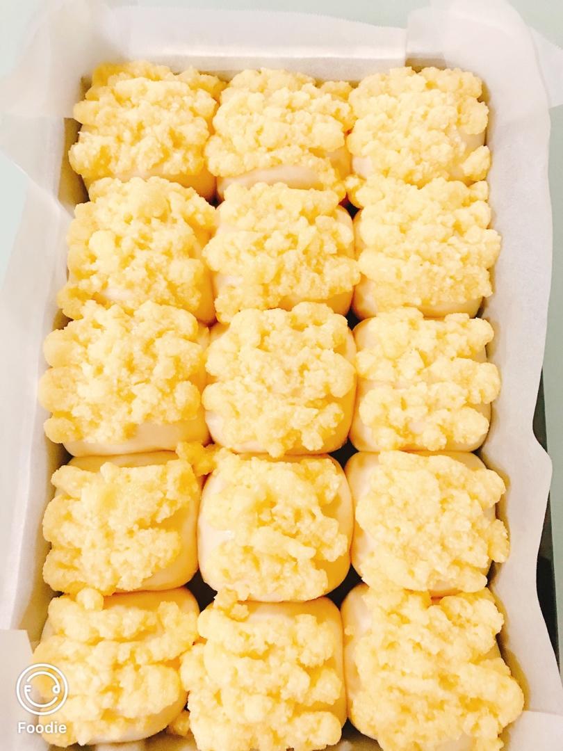 快手椰蓉小餐包（一次发酵照样柔软又拉丝）