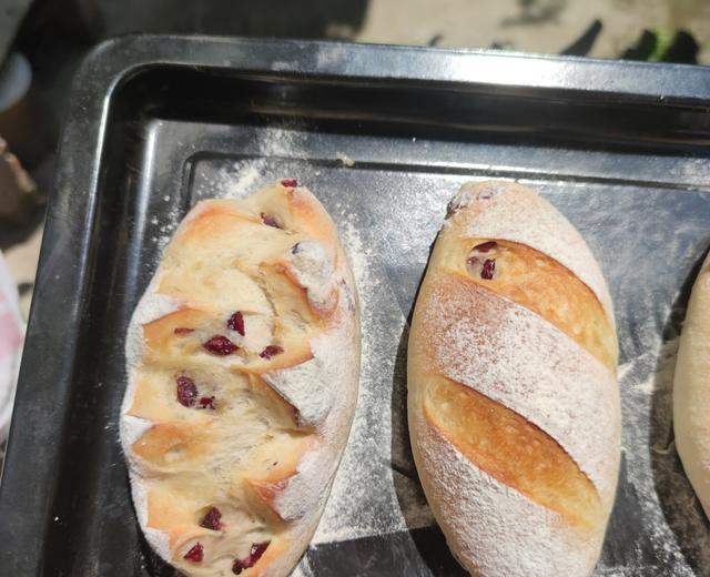 蔓越莓软欧面包的做法