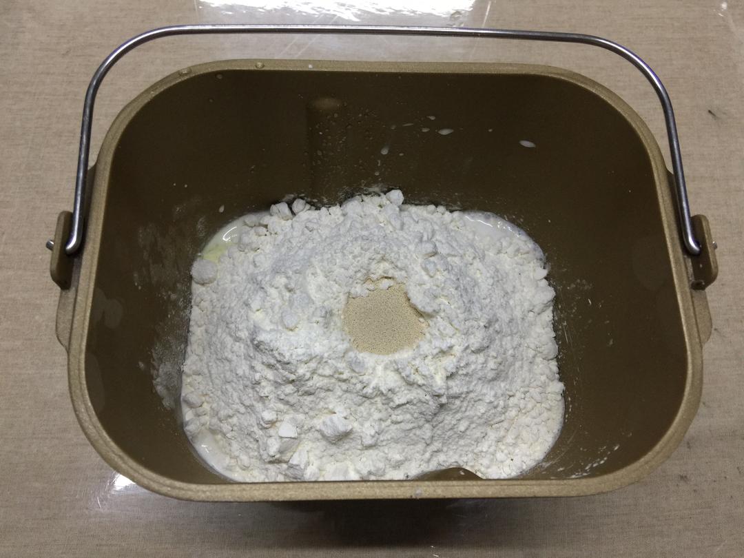 纯奶手撕吐司的做法 步骤1