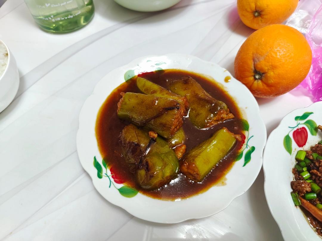 销魂青椒酿肉【超级下饭】