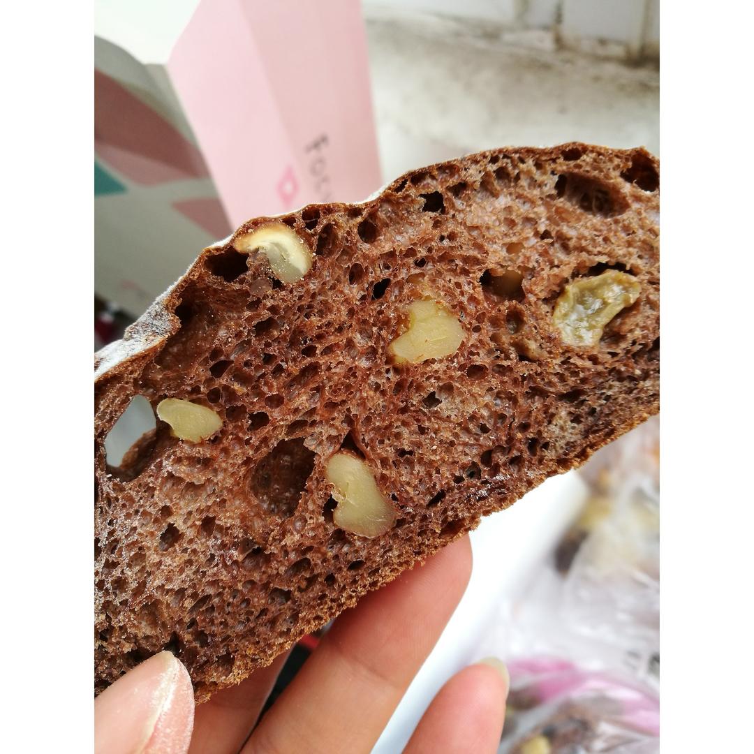 全麦蔓越莓软式欧包（免揉）