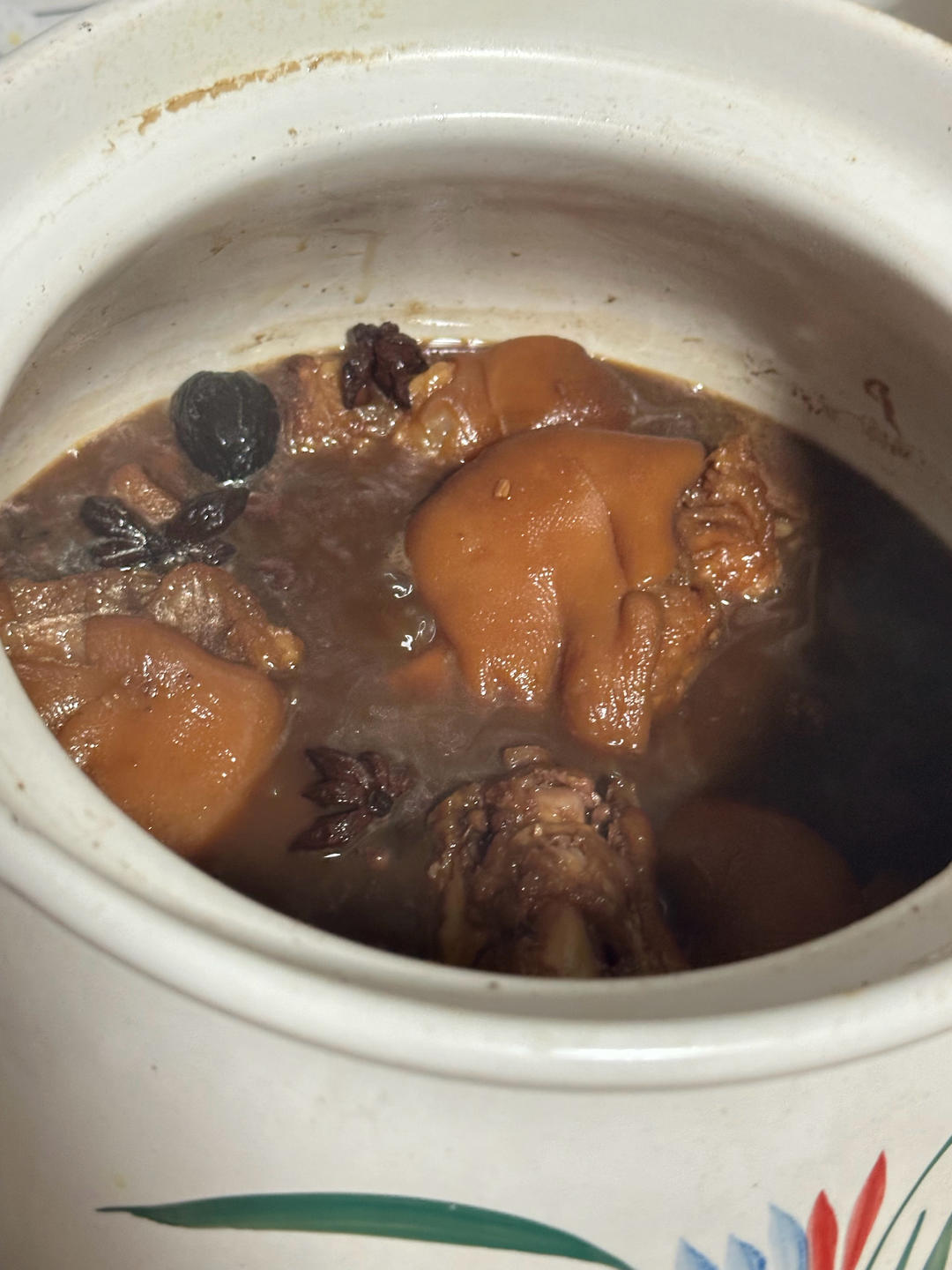 卤猪蹄（自用）的做法