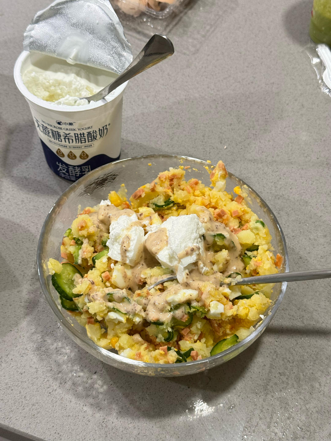 🔥爆好吃的鸡蛋土豆泥沙拉
