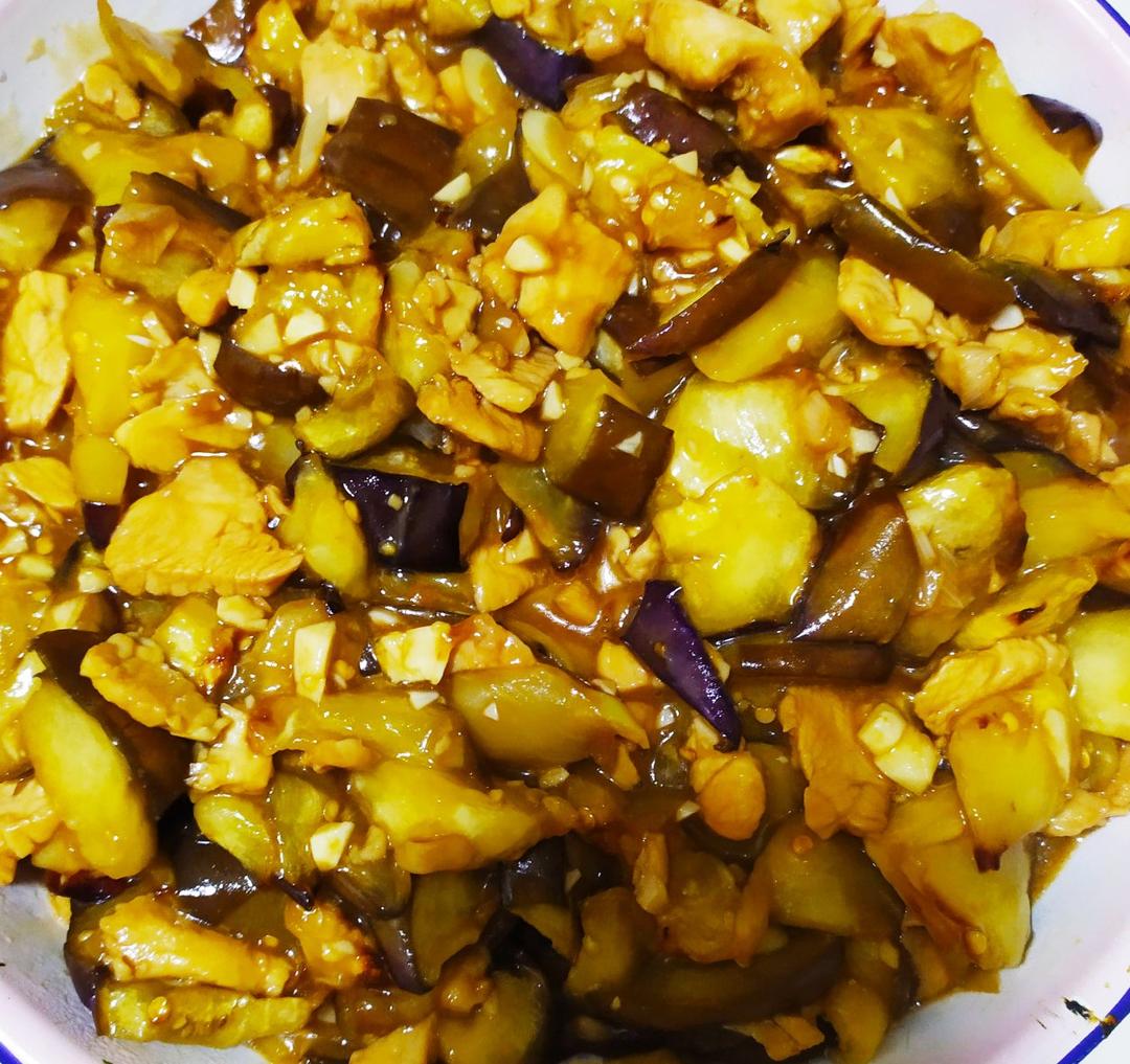 鱼香茄子/豆腐（空气炸锅）