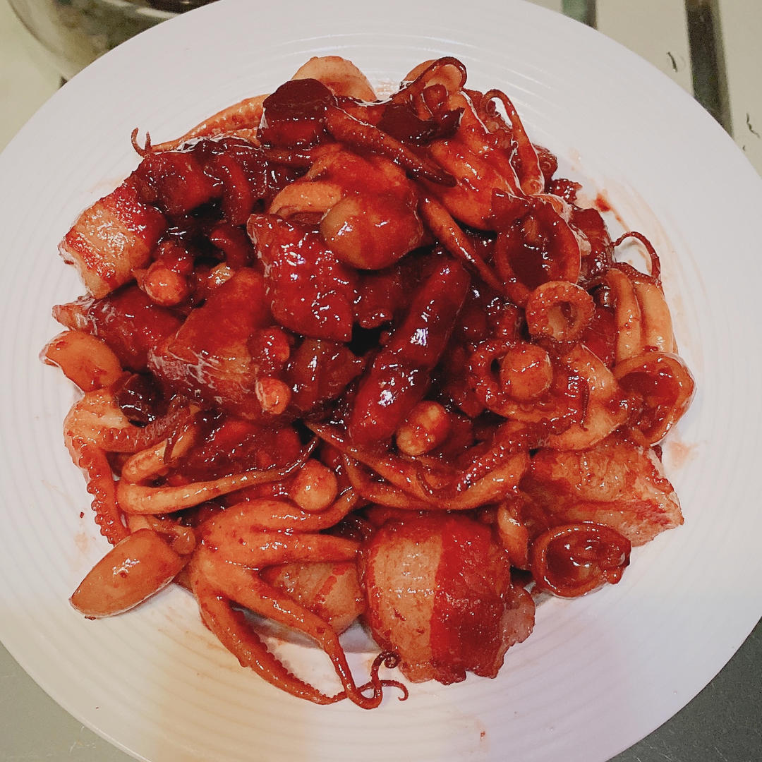 八爪鱼红烧肉