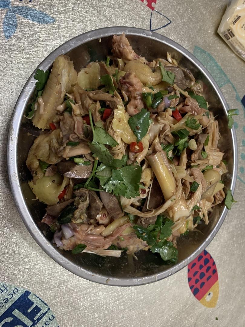 家庭版的手撕鸡