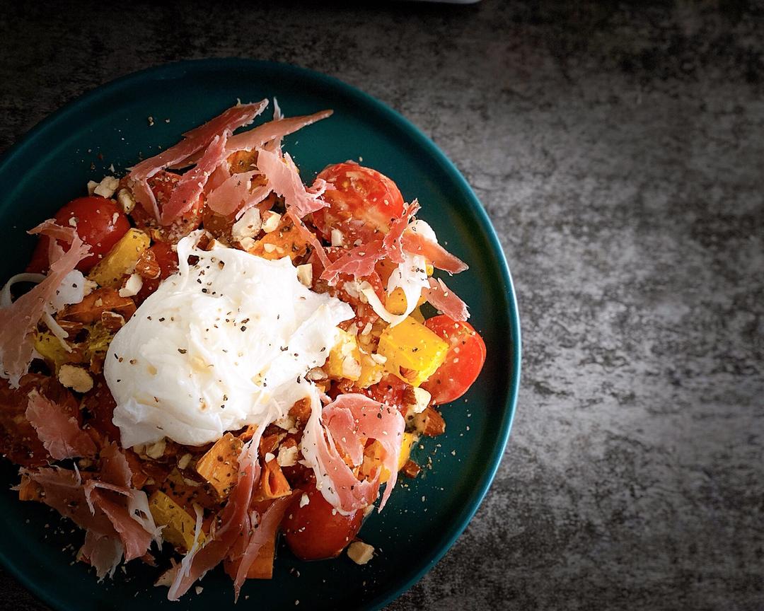 会爆浆的芝士沙拉[减脂沙拉]