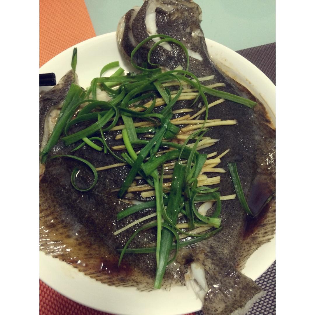 清蒸多宝鱼