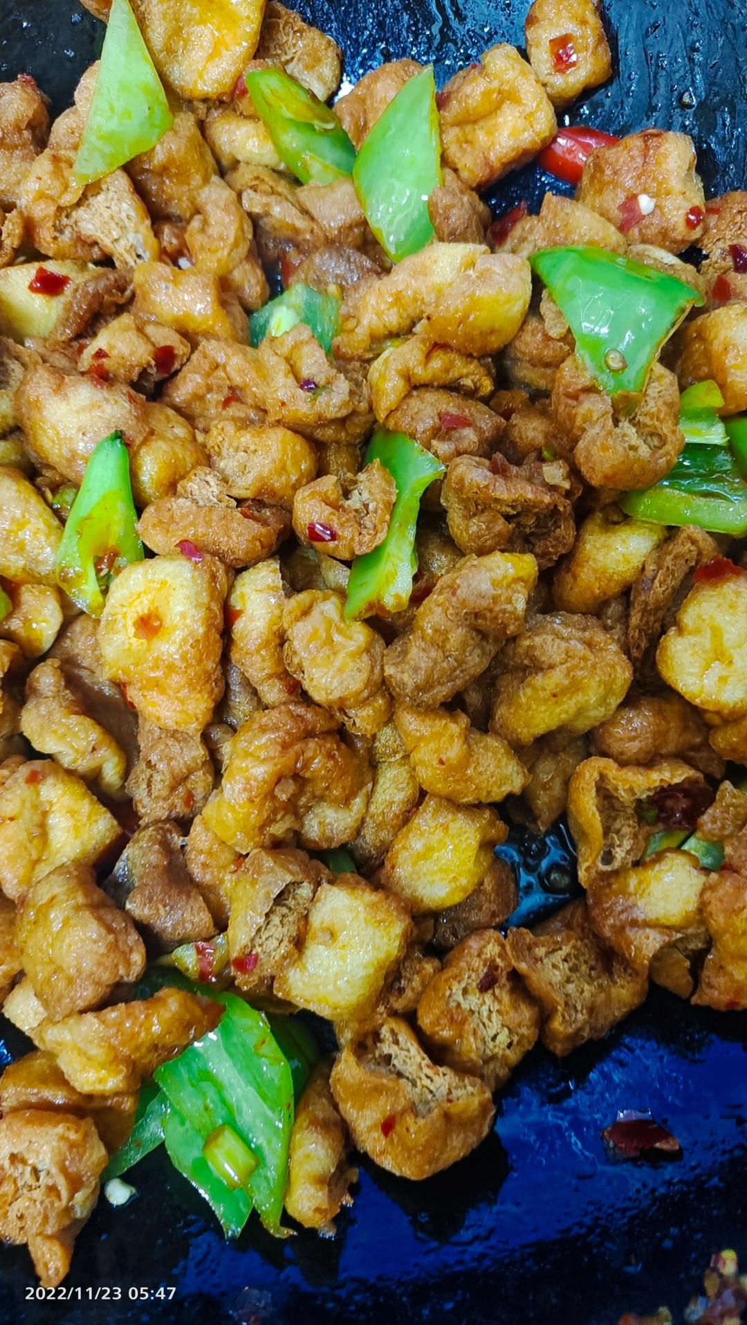 香辣豆腐泡