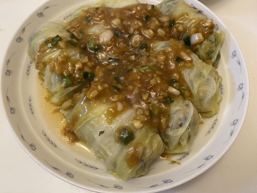 肉酿白菜卷