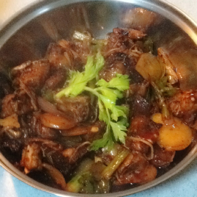 干锅排骨