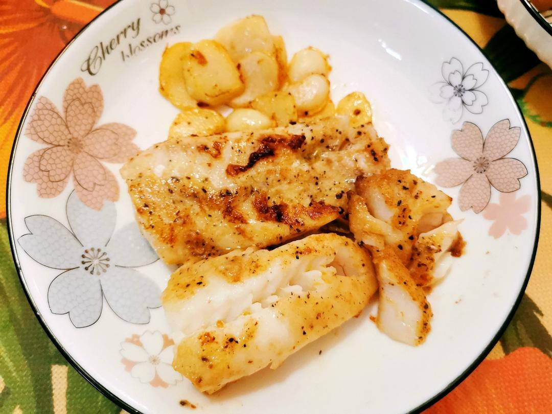 健康低卡——香煎鳕鱼🐟超简单鲜美