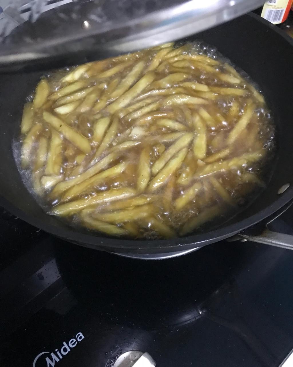 土豆炖茄子(东北菜)