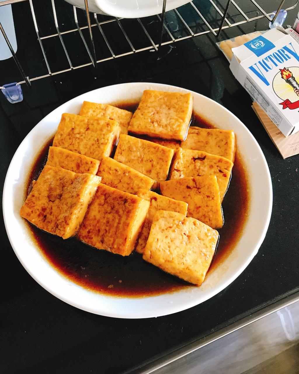 照烧黄金豆腐
