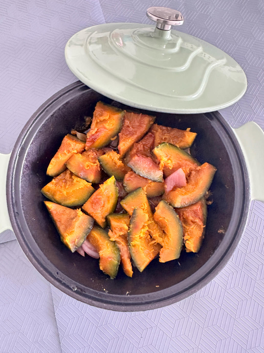 砂锅焗南瓜(神仙吃法)