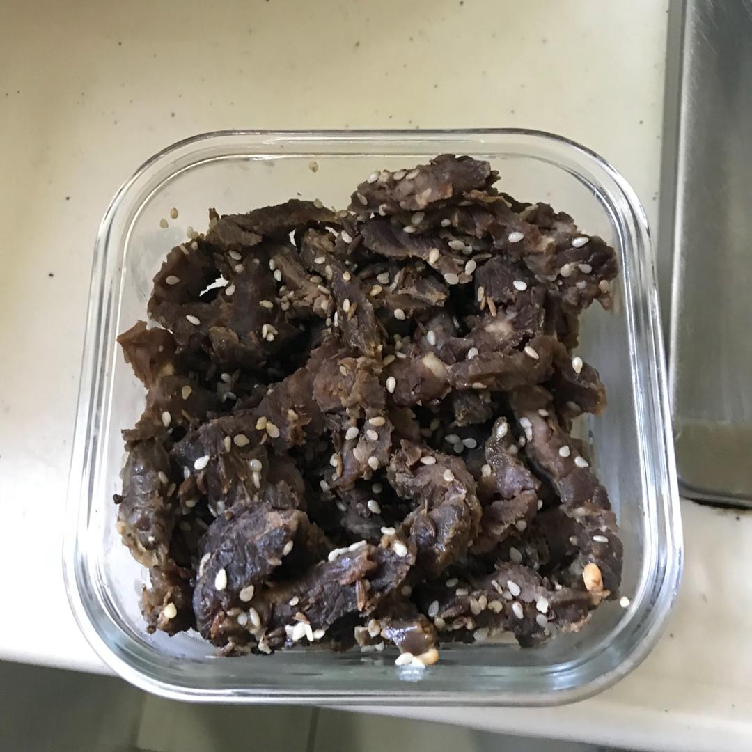 零失败的烤箱版生烤牛肉干