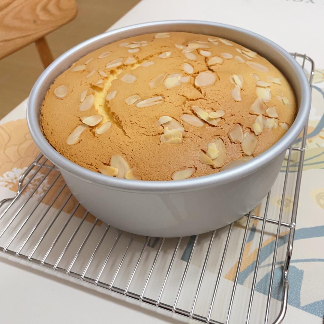 超柔软6寸戚风蛋糕(附8寸配方)零失败 超详细‼️含操作视频