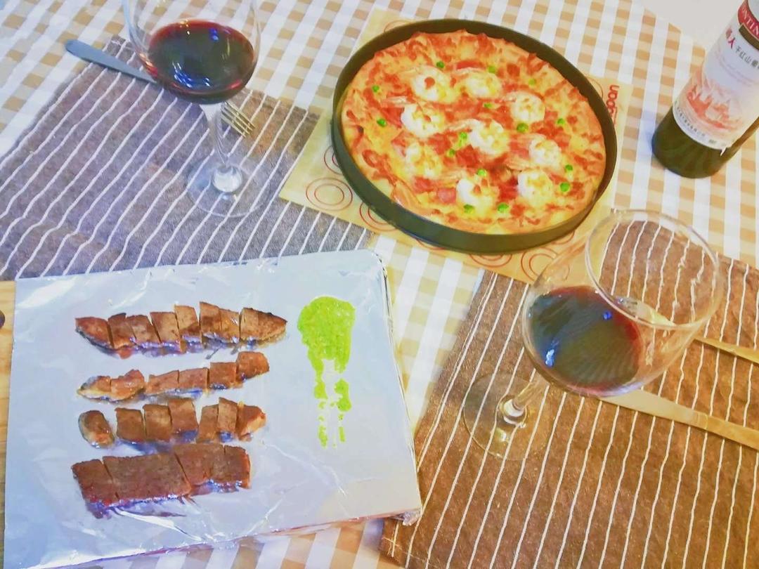 8寸纯手工什锦披萨