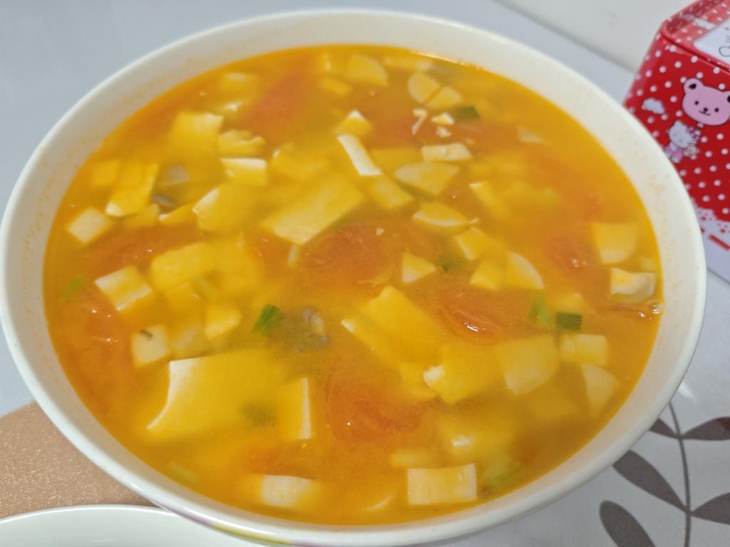 番茄豆腐汤