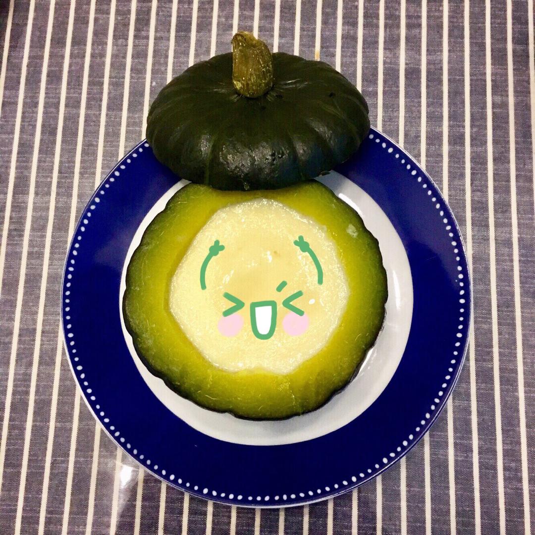 南瓜蒸蛋