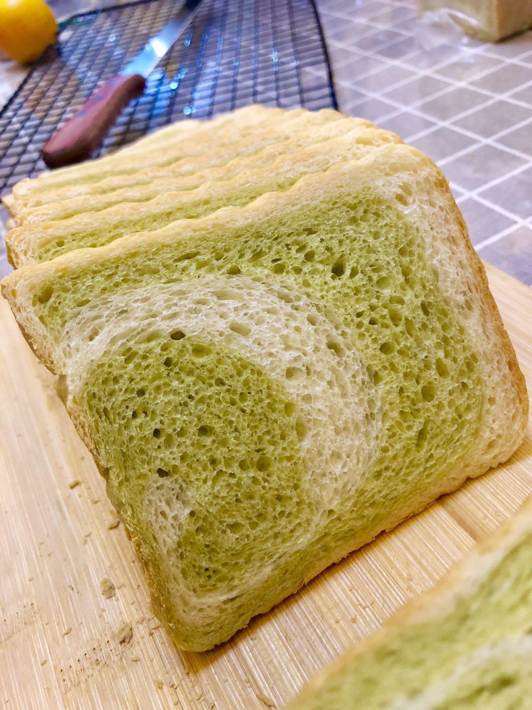 可可双色奶油吐司～17小时冷藏中种