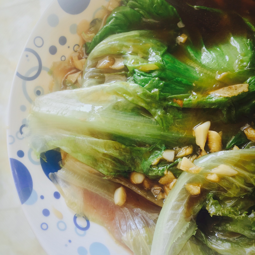 家常菜 蚝油生菜