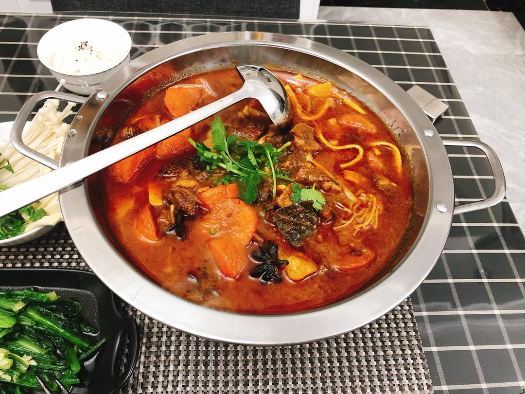 香辣牛肉火锅