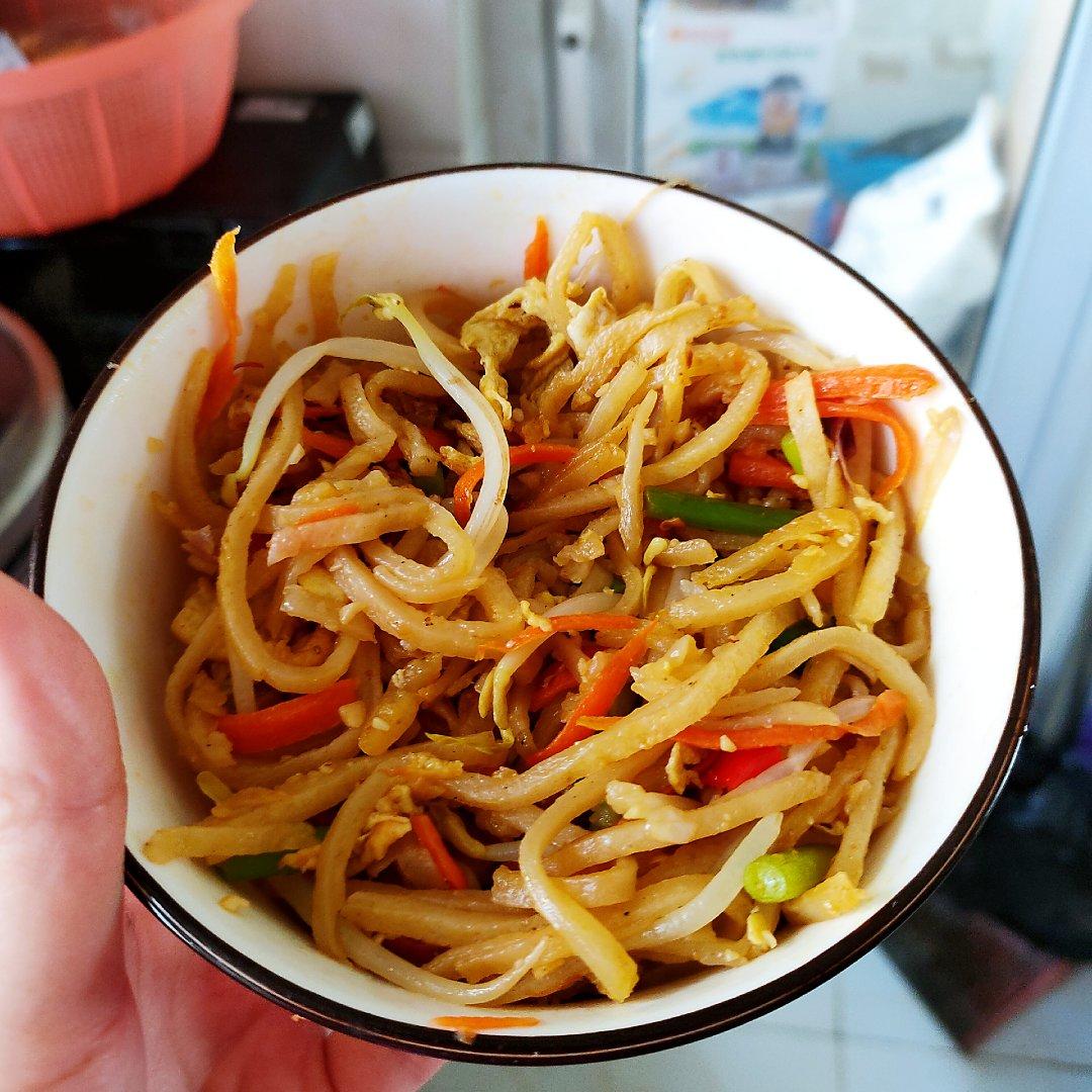 陕西私房炒饼[内附饼丝做法]