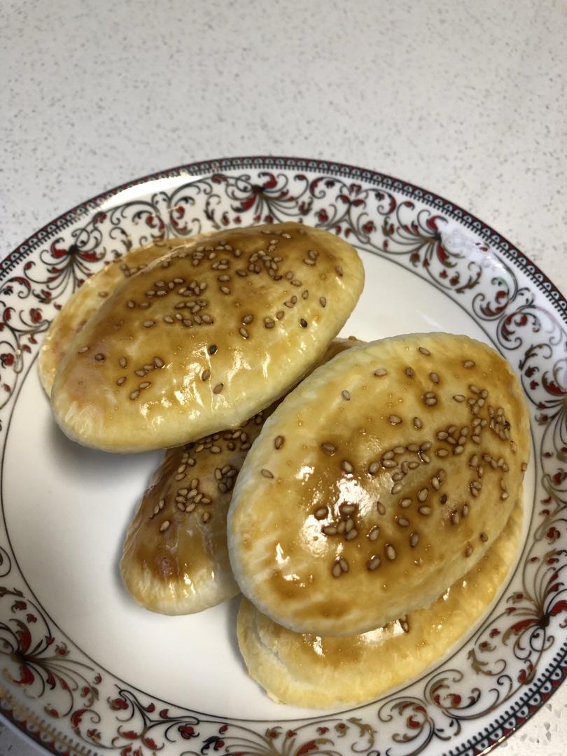 芝麻椒盐牛舌饼（北京小吃）