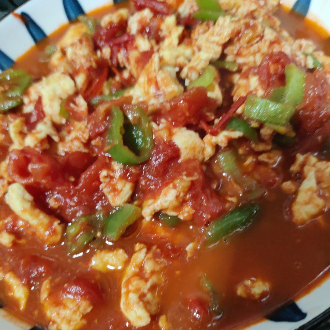 西辣蛋(西红柿辣子炒鸡蛋)