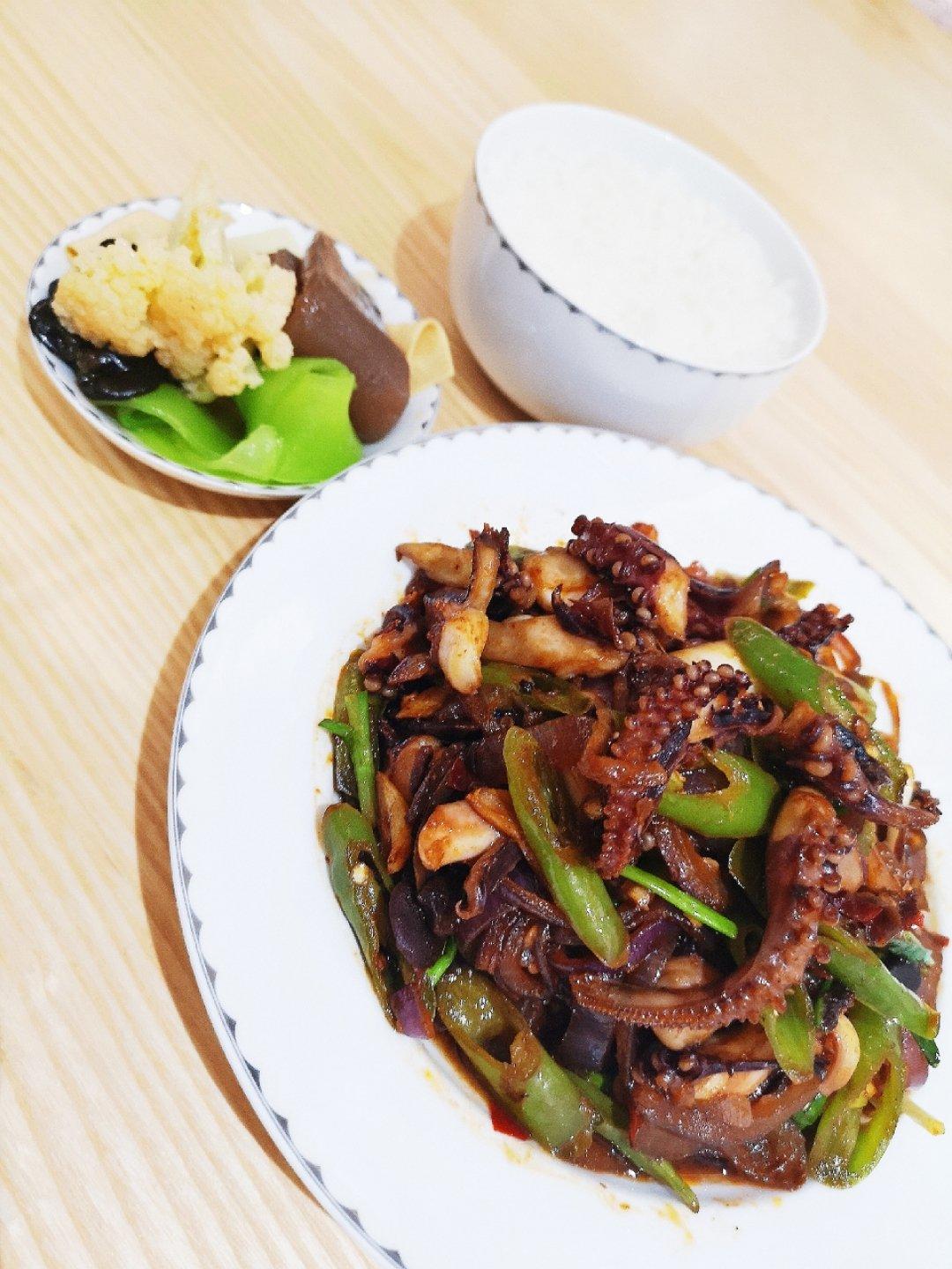 爆炒鱿鱼家常做法