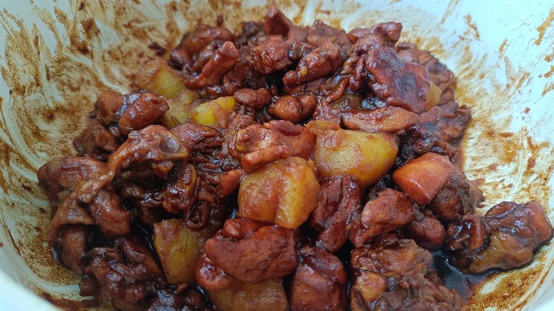 照烧鸡腿饭