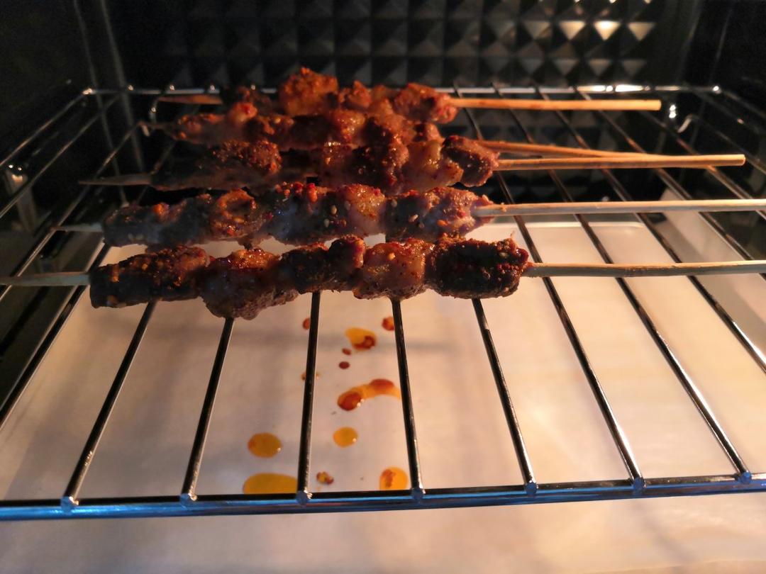 烤羊肉串
（烤箱版）