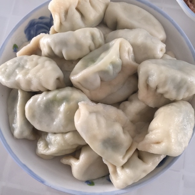 西葫芦鸡蛋虾皮饺子